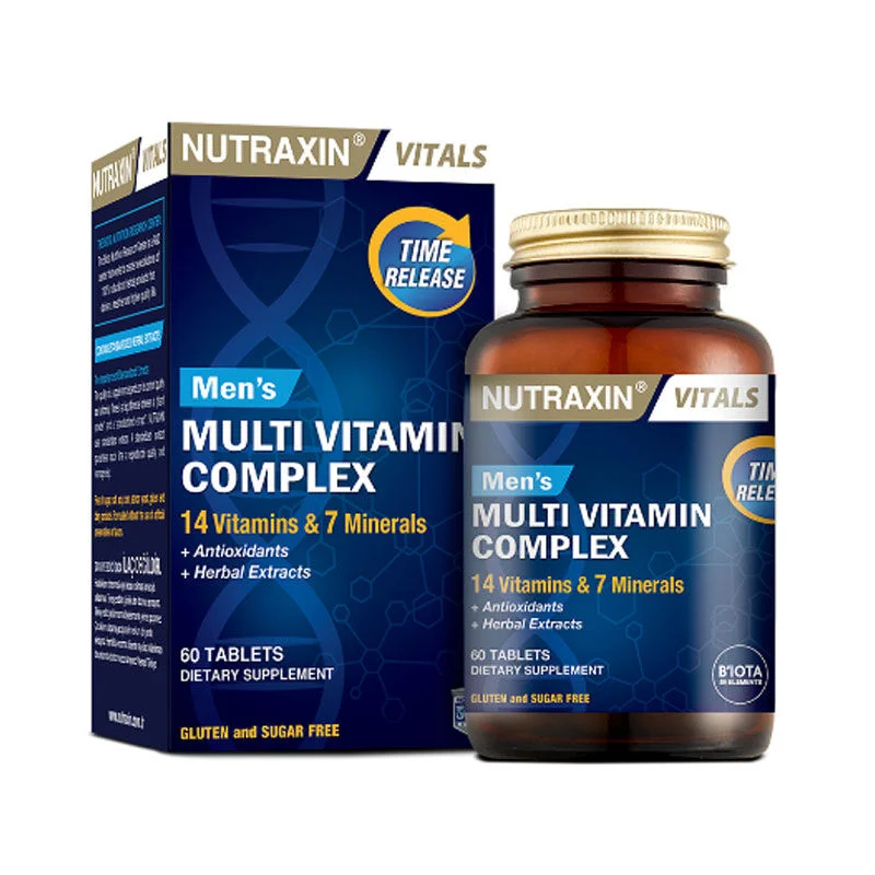 Nutraxin نيوتراكسين للرجال مجمع الفيتامينات المتعددة 60 قرصًا 2