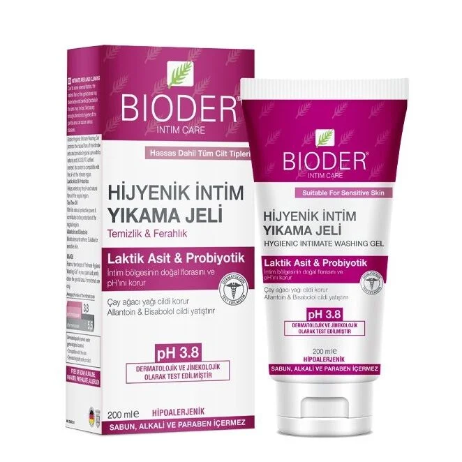 Bioder جل غسيل المناطق الحساسة الصحي من بيودر 200 مل 2