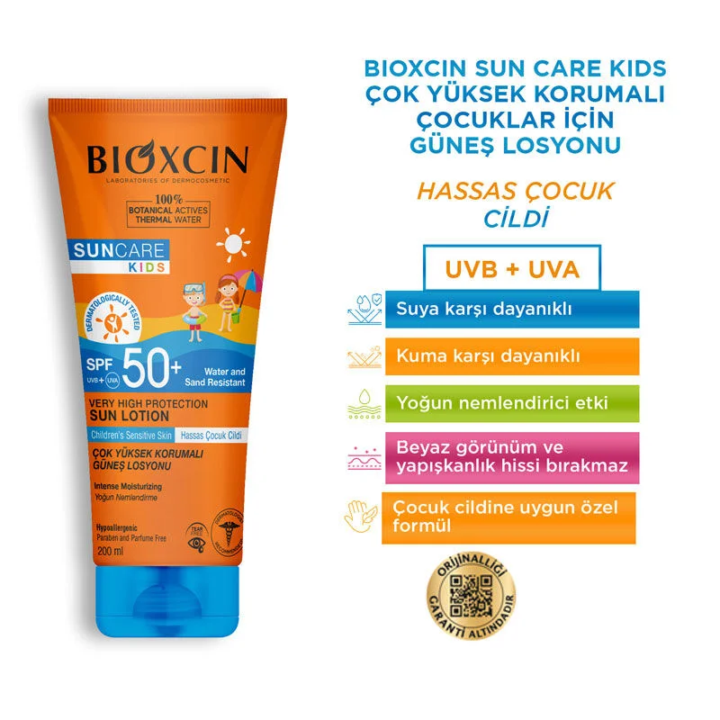 لوشن واقي شمس للأطفال SPF 50+ 200 مل من بيوكسين Bioxcin 2