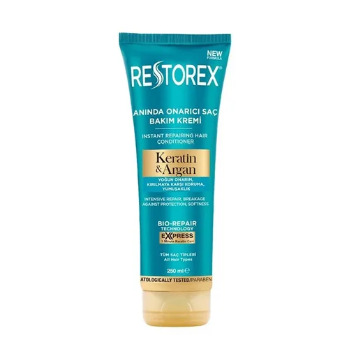 Restorex كريم ريستوركس للعناية بالشعر بالكيراتين والأرغان 250 مل 5