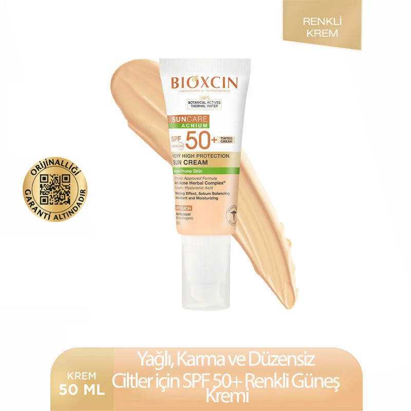 كريم واقي شمس ملون SPF 50+ 50 مل من بيوكسين Bioxcin 2