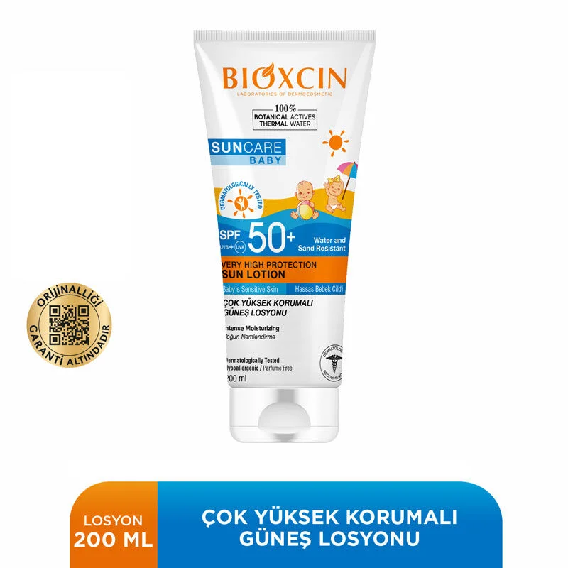 كريم واقي شمس معدني للأطفال SPF50+ 100 مل من بيوكسين Bioxcin 3
