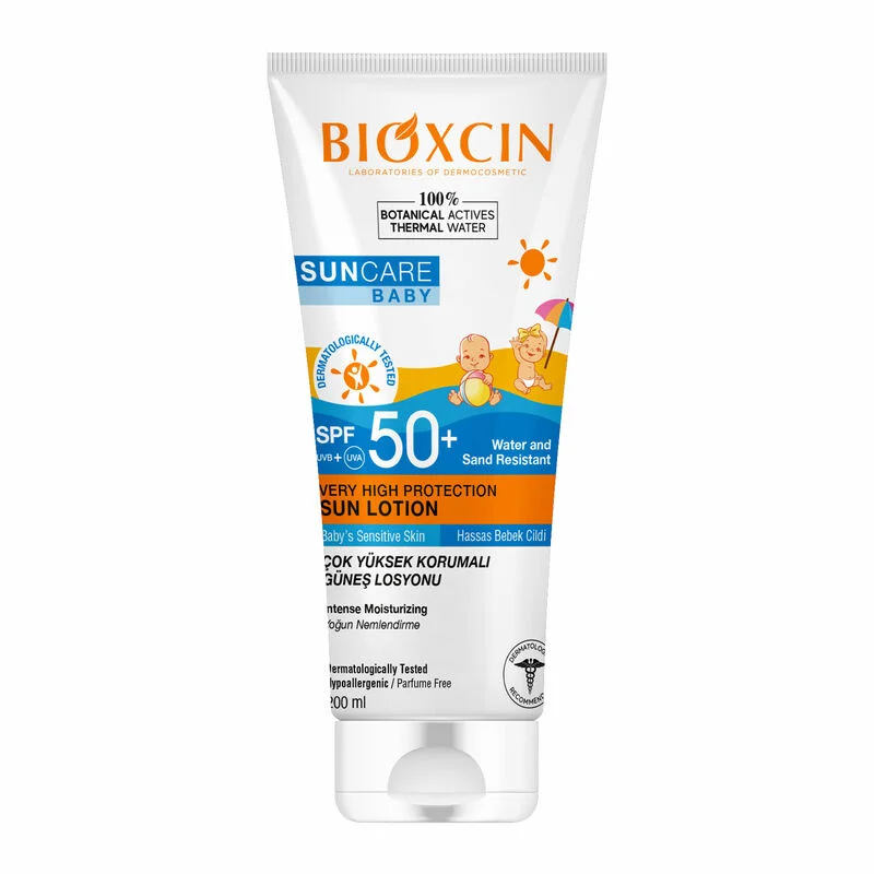 كريم واقي شمس معدني للأطفال SPF50+ 100 مل من بيوكسين Bioxcin 4