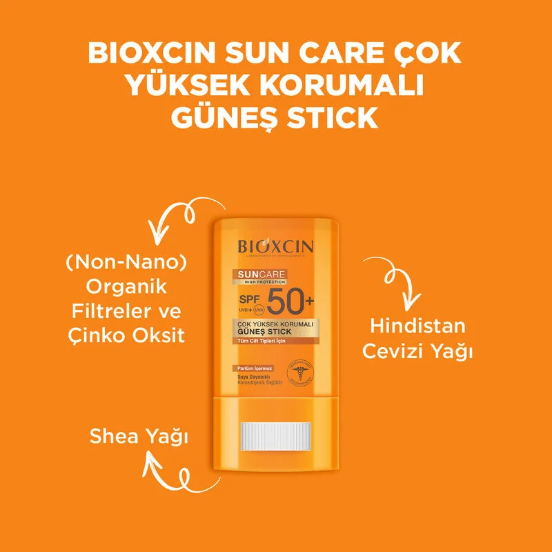 ستيك واقي شمس SPF50+ 15 جرام من بيوكسين Bioxcin 3