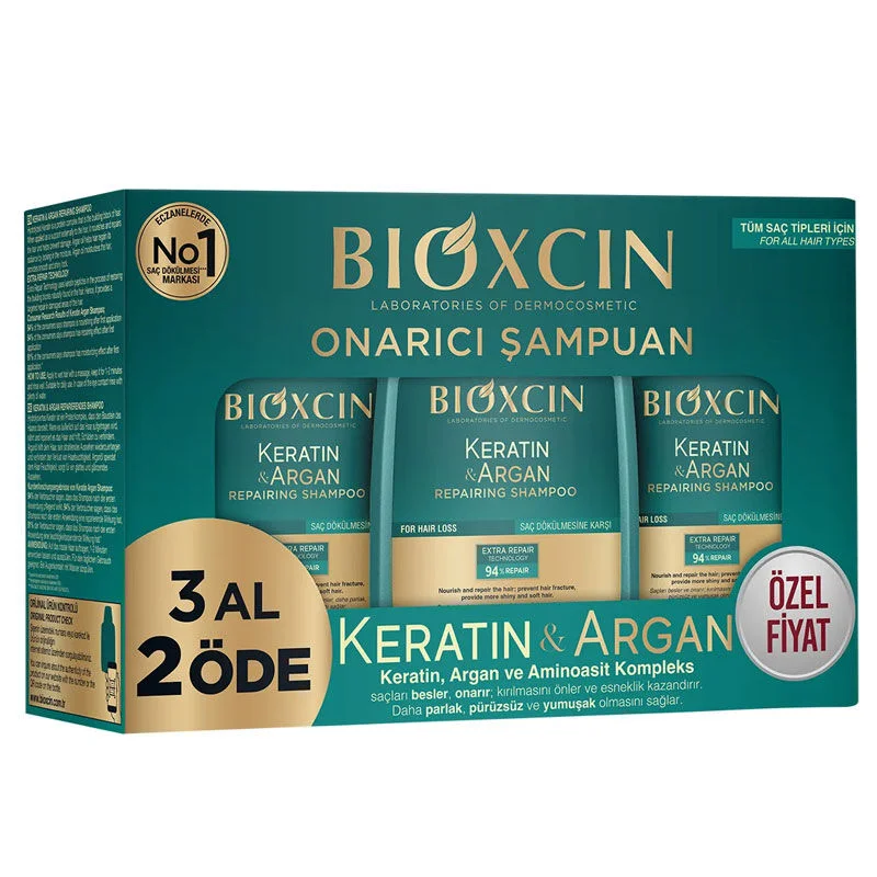 شامبو بيوكسين لإصلاح الكيراتين والأركان 300 مل Bioxcin 4