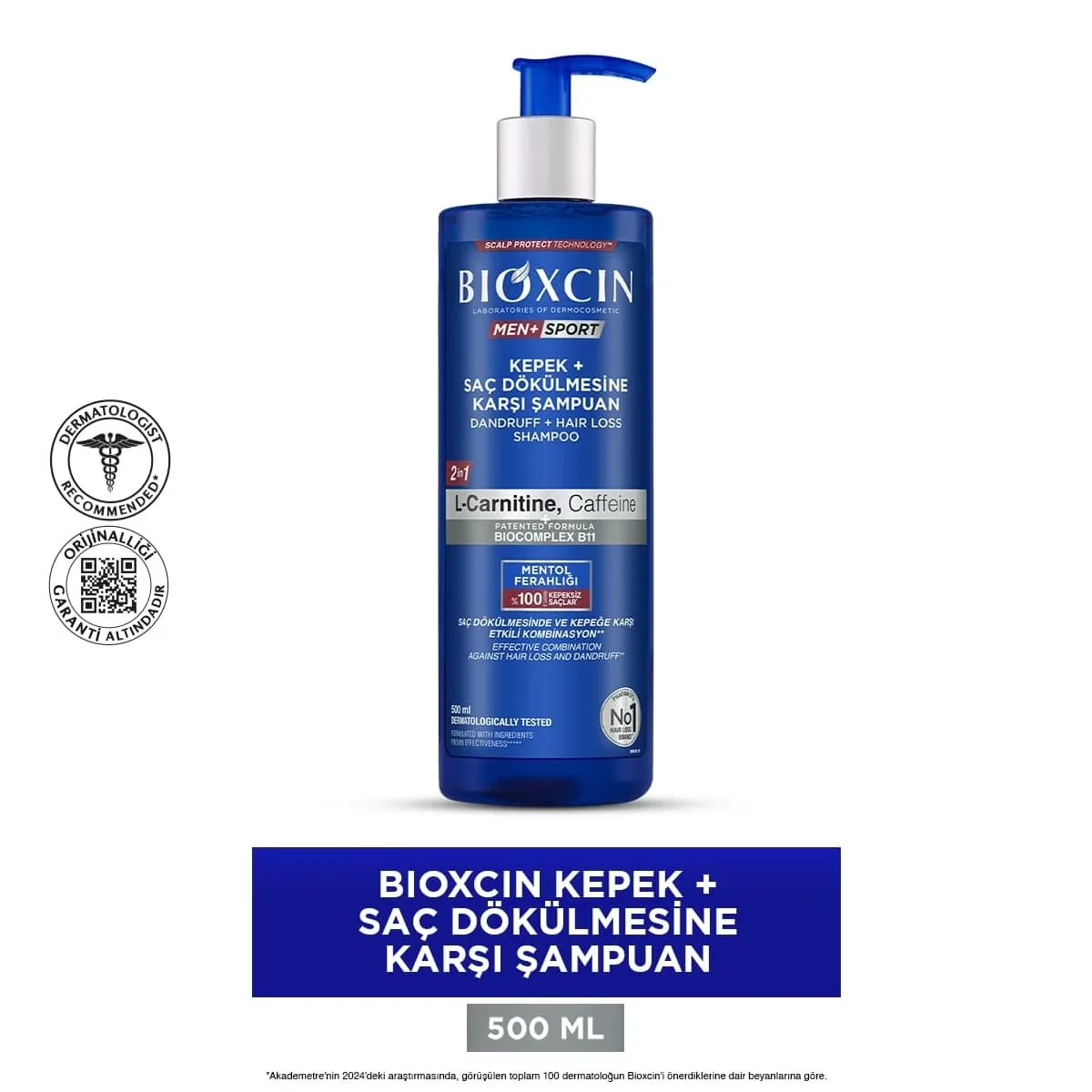شامبو بيوكسين للرجال لمكافحة القشرة وتساقط الشعر 500 مل Bioxcin 6