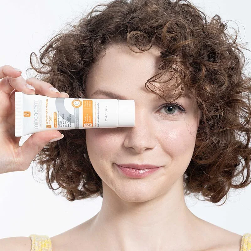 احصل على حماية قصوى وترطيب مع Mineaderm SPF50+ الملون 3