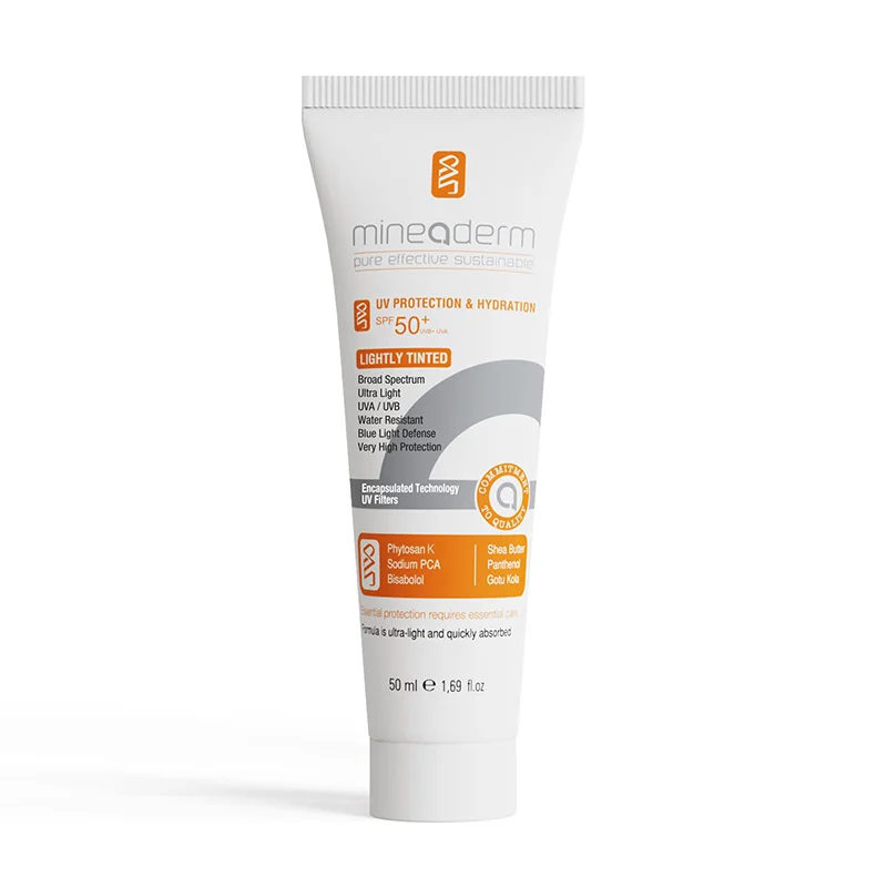 احصل على حماية قصوى وترطيب مع Mineaderm SPF50+ الملون 2