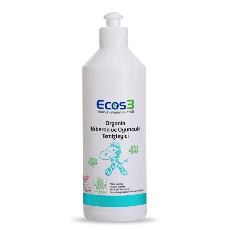 احصل على نظافة عضوية آمنة لزجاجات وألعاب طفلك مع Ecos3 2