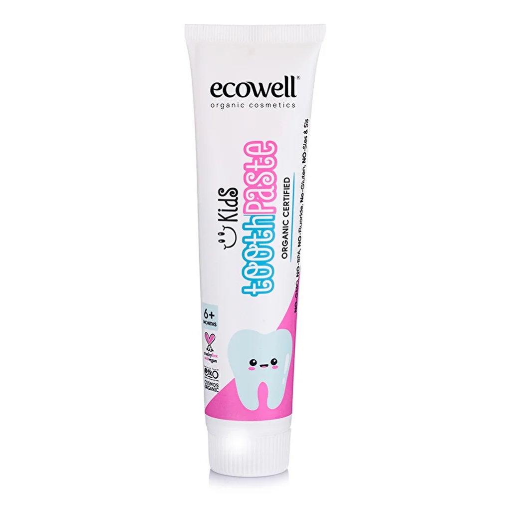 احصل على ابتسامة صحية لطفلك مع معجون أسنان Ecowell العضوي 2