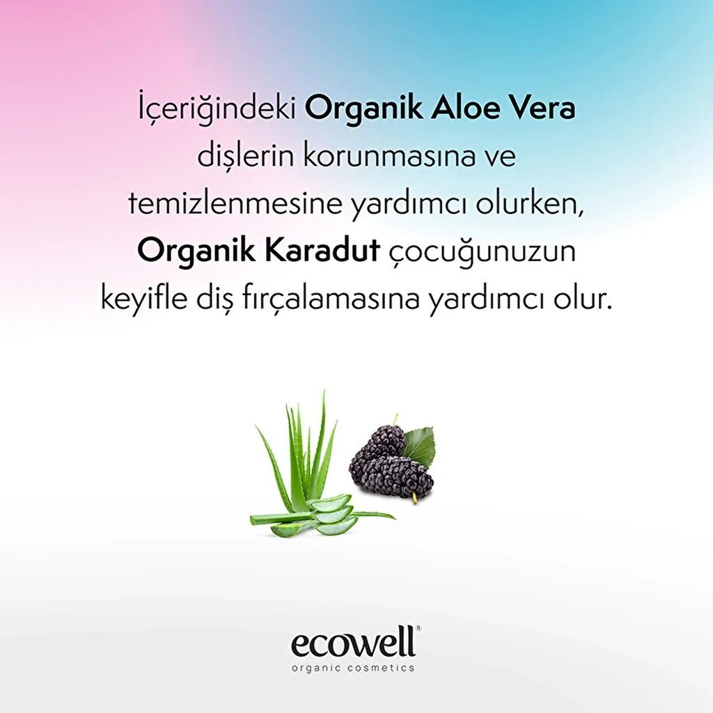 احصل على ابتسامة صحية لطفلك مع معجون أسنان Ecowell العضوي 5