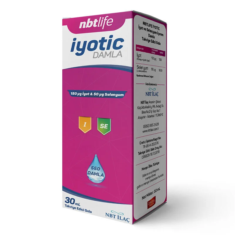 Optimisez Votre Métabolisme avec Nbt Life İyotic Drop 30 ml 2