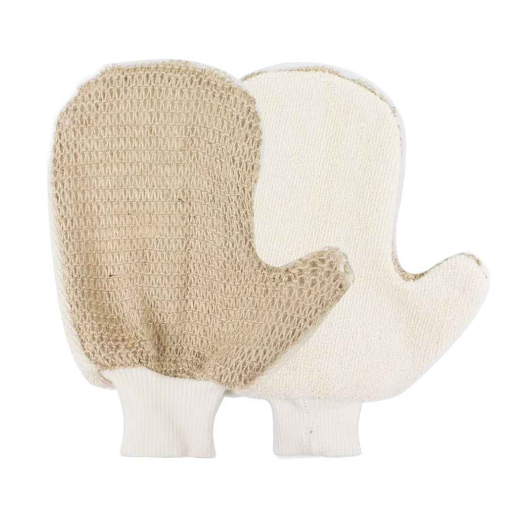 Révélez une peau éclatante avec le Gant Nascita Sisal 2