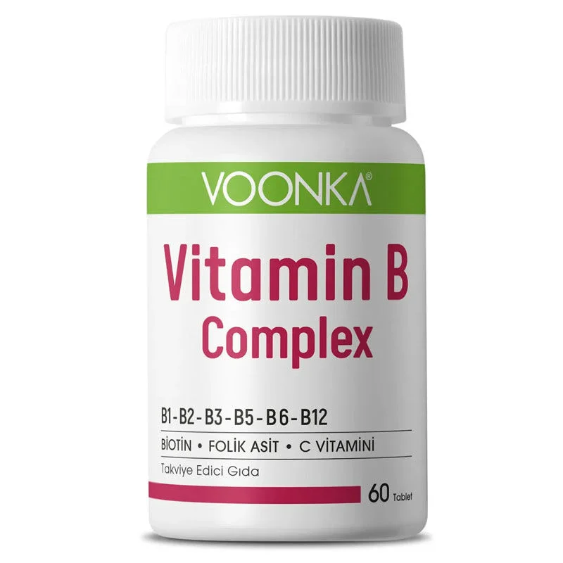 Retrouvez Énergie & Vitalité avec Voonka Vitamine B Complexe 2