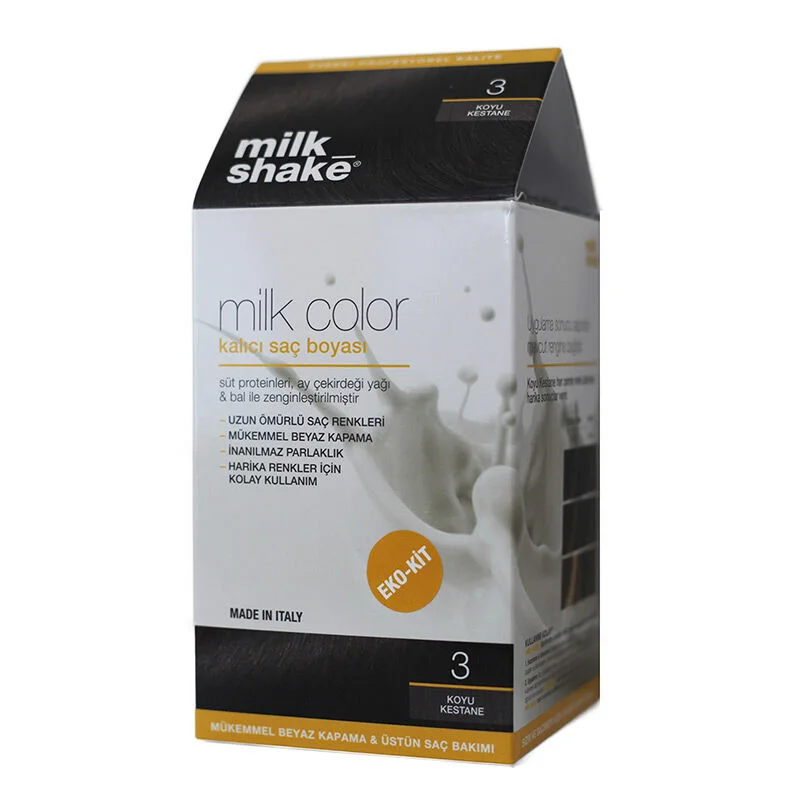 احصلي على لون شعر دائم ولامع مع Milk Shake Milk Color 3