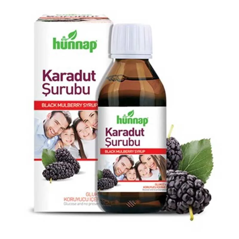 Hünnap شراب التوت الأسود هاناب 50 مل 2