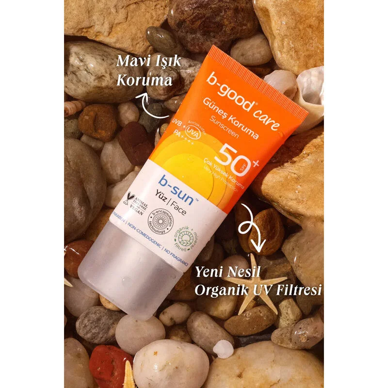 احصل على حماية شاملة لوجهك من الشمس مع b-good b-sun SPF 50+ 3