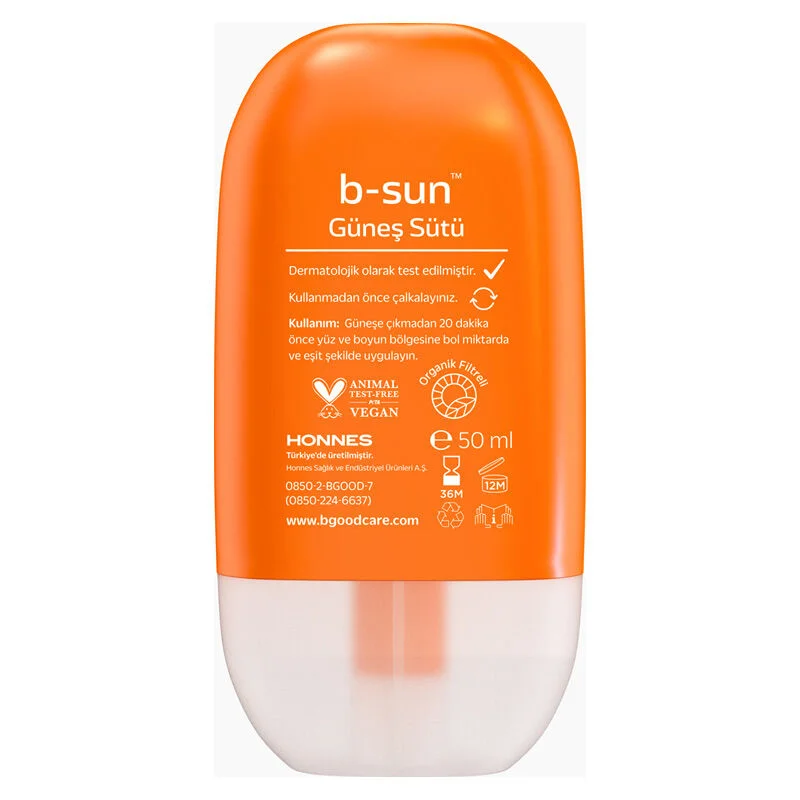 احصل على حماية فائقة لبشرتك مع حليب الشمس b-good b-sun 3