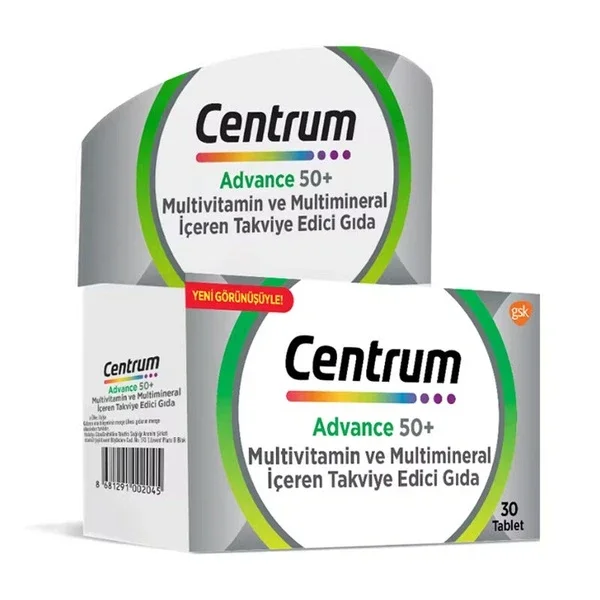 Centrum Advance 50+ Multivitamin 30 Tablet
