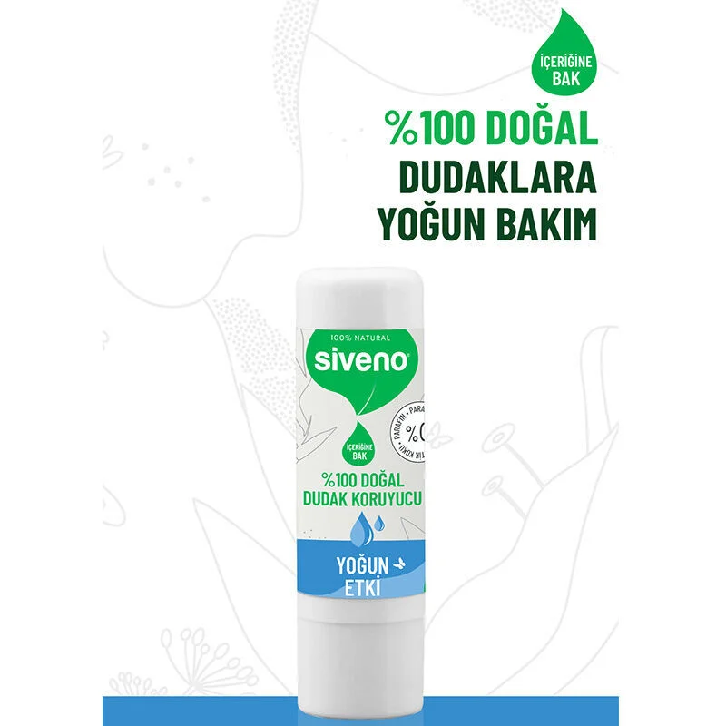 استمتعي بشفاه ناعمة ومرطبة مع مرطب Siveno الطبيعي المكثف 2