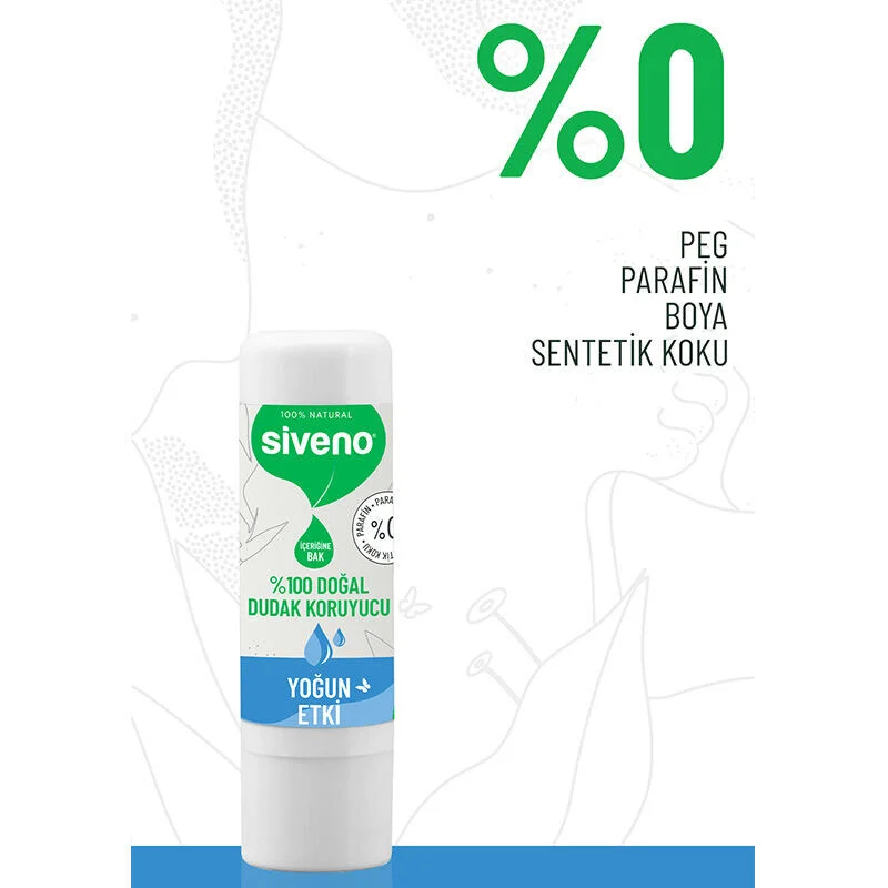 استمتعي بشفاه ناعمة ومرطبة مع مرطب Siveno الطبيعي المكثف 3