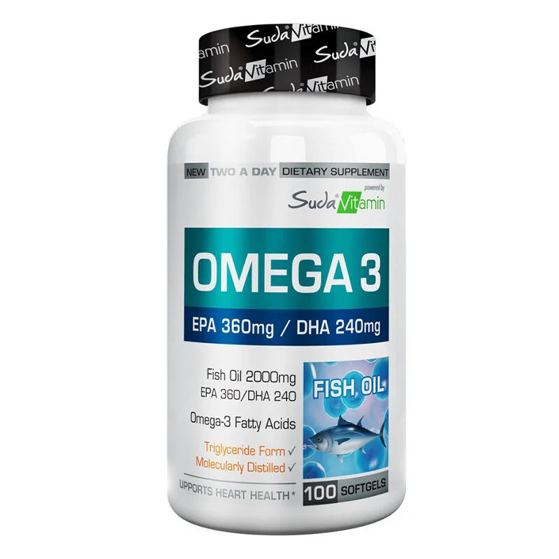 Suda Vitamin Omega 3 2000mg - 100 Weichgelkapseln 2
