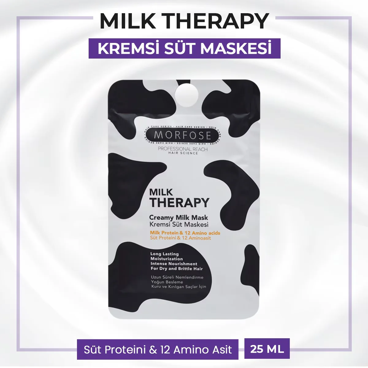 Morfose Milk Therapy Hair Mask 25 ml 2
