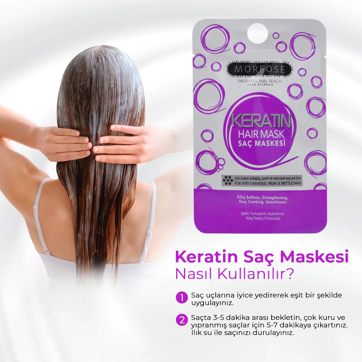 Morfose Keratin Hair Mask 25 ml 3