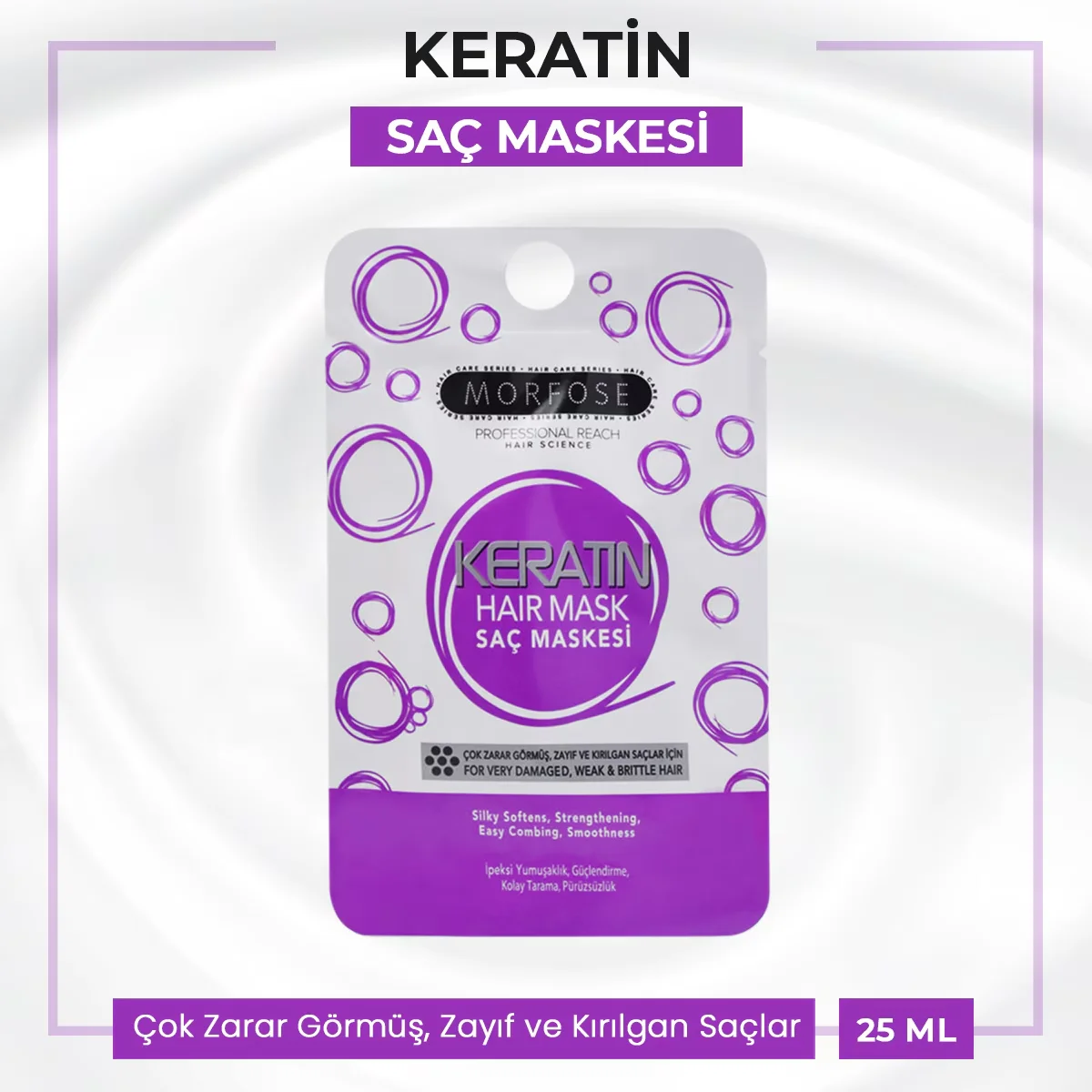 Morfose Keratin Hair Mask 25 ml 2
