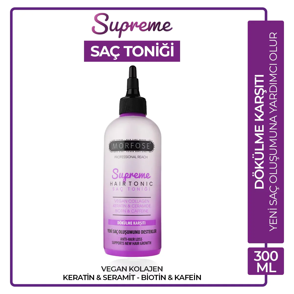 Morfose Supreme Hair Tonic 300 ml 3