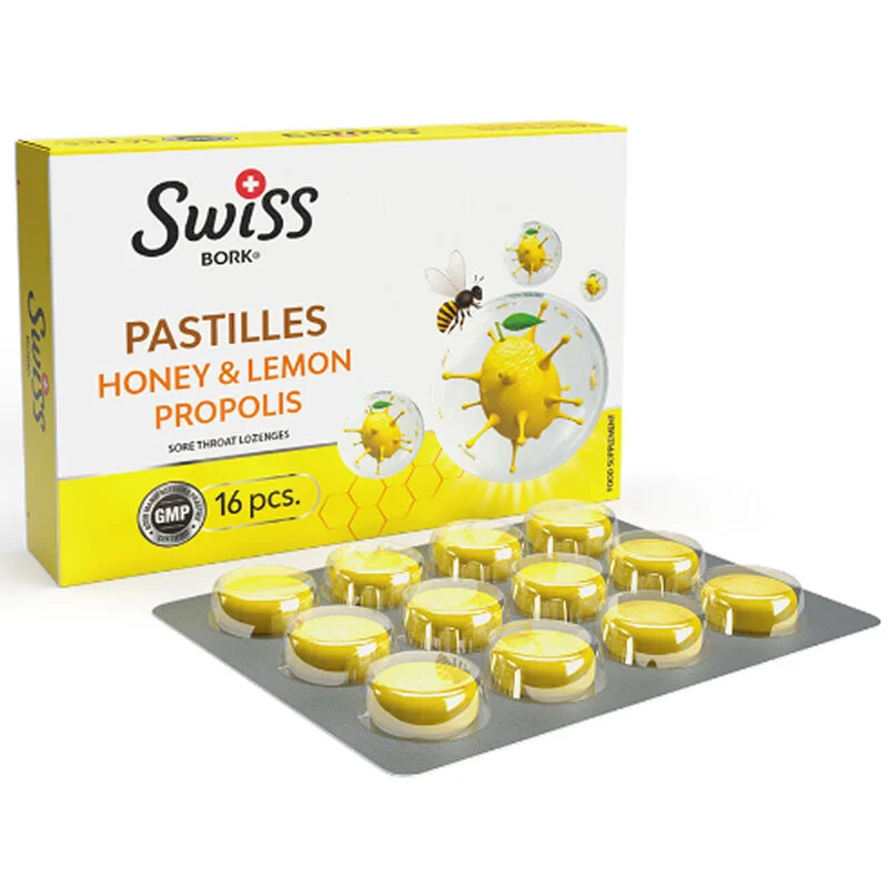 Retrouvez Énergie & Peau Saine avec Pastilles Swiss Bork 2