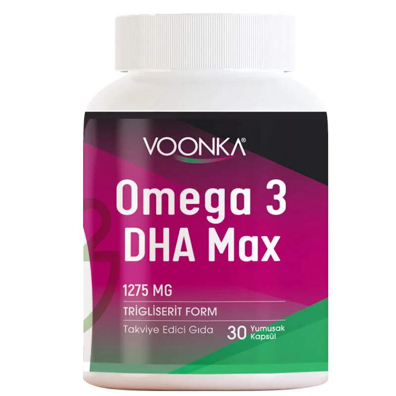Soutenez Cœur, Cerveau, Vision avec Voonka Omega 3 DHA Max 2