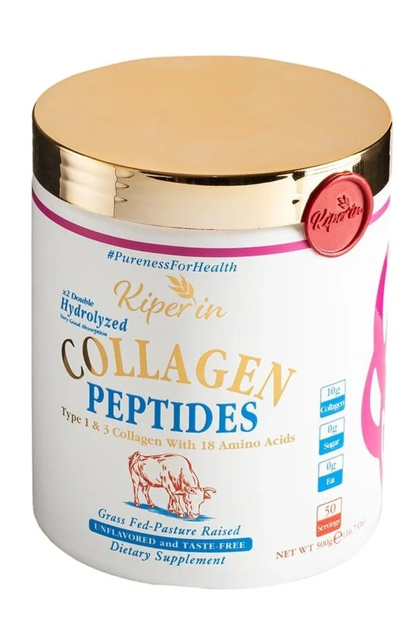 Kiperin Kollagenpulver 500g - Fördert Haut- & Gelenkgesundheit