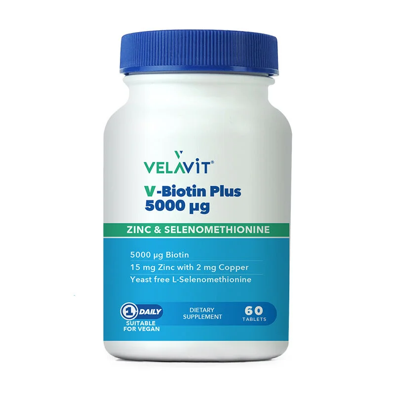 عزز صحة شعرك وبشرتك وأظافرك مع Velavit V-Biotin Plus 2