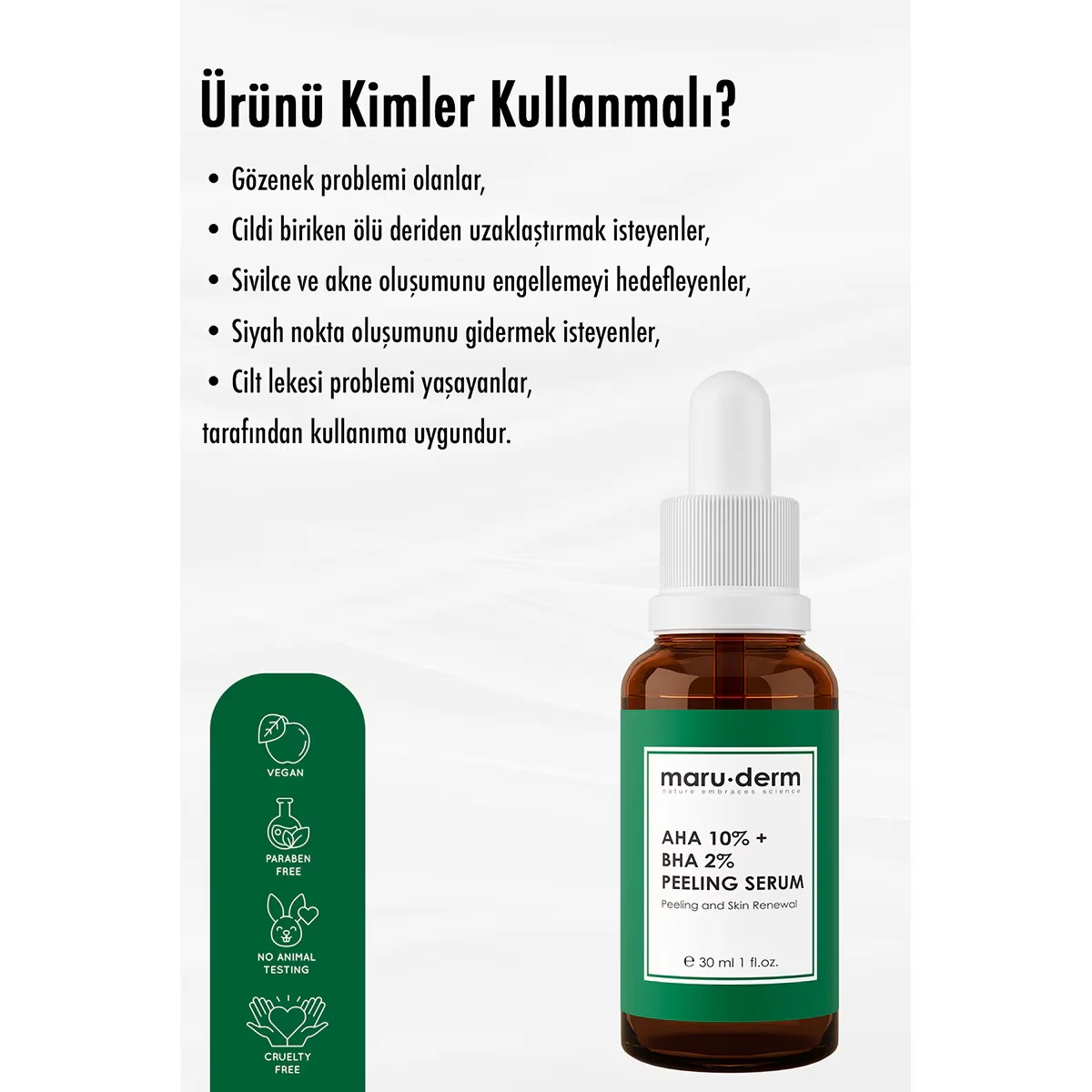 احصلي على بشرة مشرقة: سيروم Maruderm AHA+BHA لتقشير وتوحيد ا 6