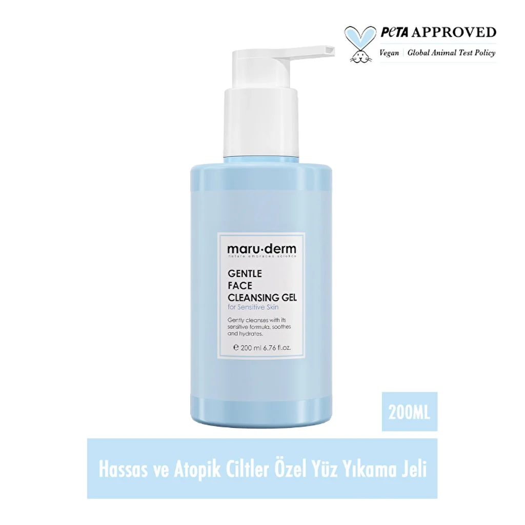 Apaisez & Purifiez: Gel Nettoyant Visage Maruderm Peaux Sens 5