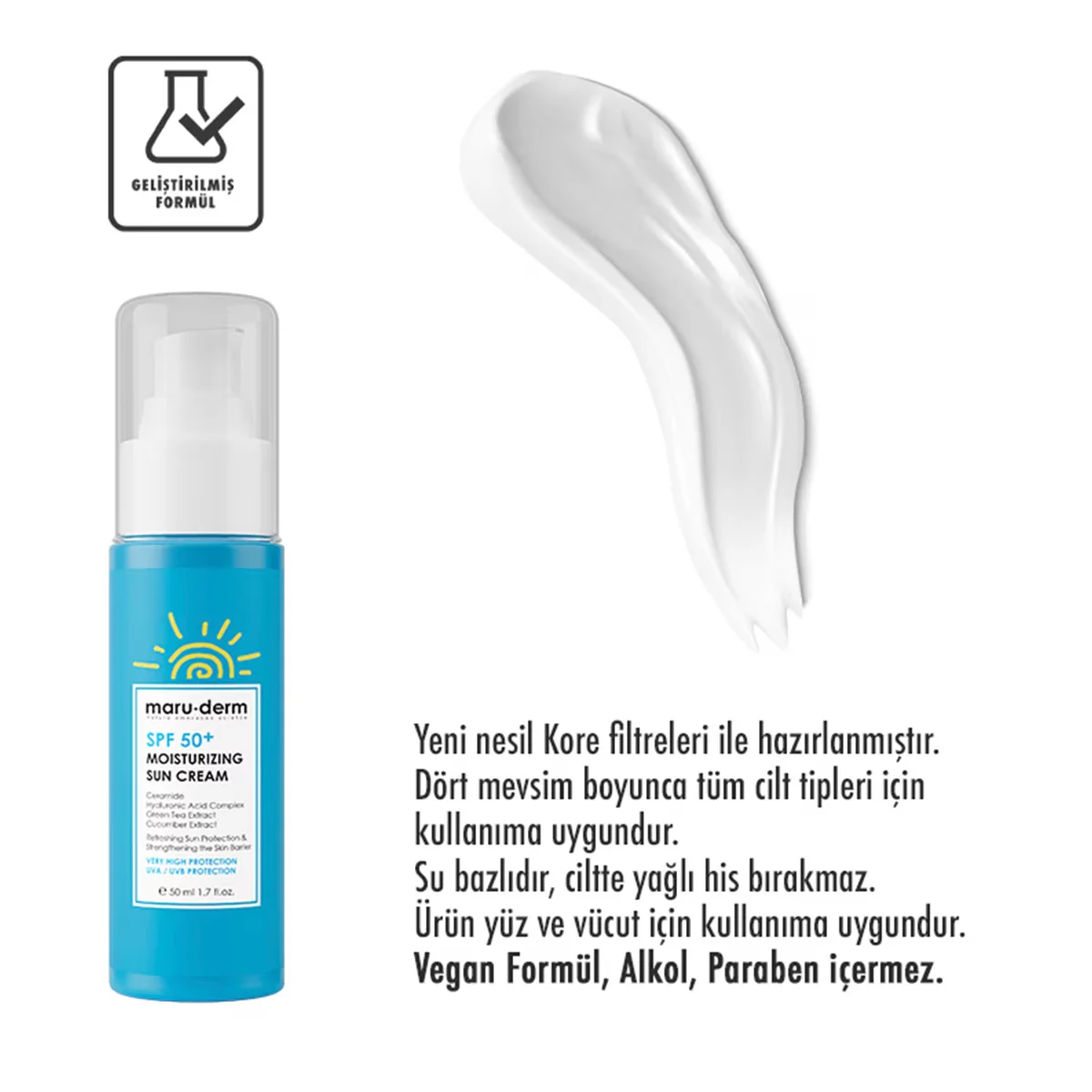 احصل على حماية فائقة وترطيب عميق مع واقي شمس Maruderm SPF50+ 3