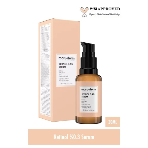 Révélez une peau lisse et jeune avec le Sérum Rétinol Marude 3