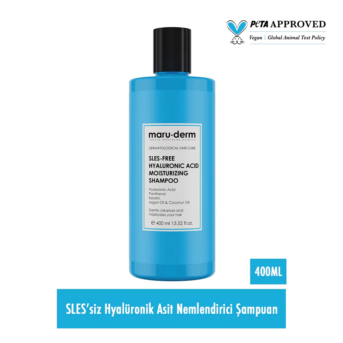 Hydratez & Renforcez: Shampoing Acide Hyaluronique Maruderm 3