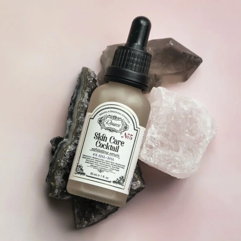 Révélez une Peau Éclatante avec le Sérum Exfoliant Rosece AH 2