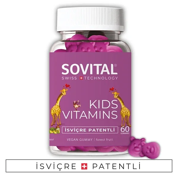 Sovital Kids Vitamins 60 Soft Capsule