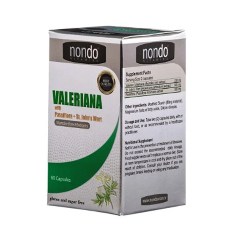 ادعم نظامك الغذائي بمكمل Nondo Vitamins Valeriana 2
