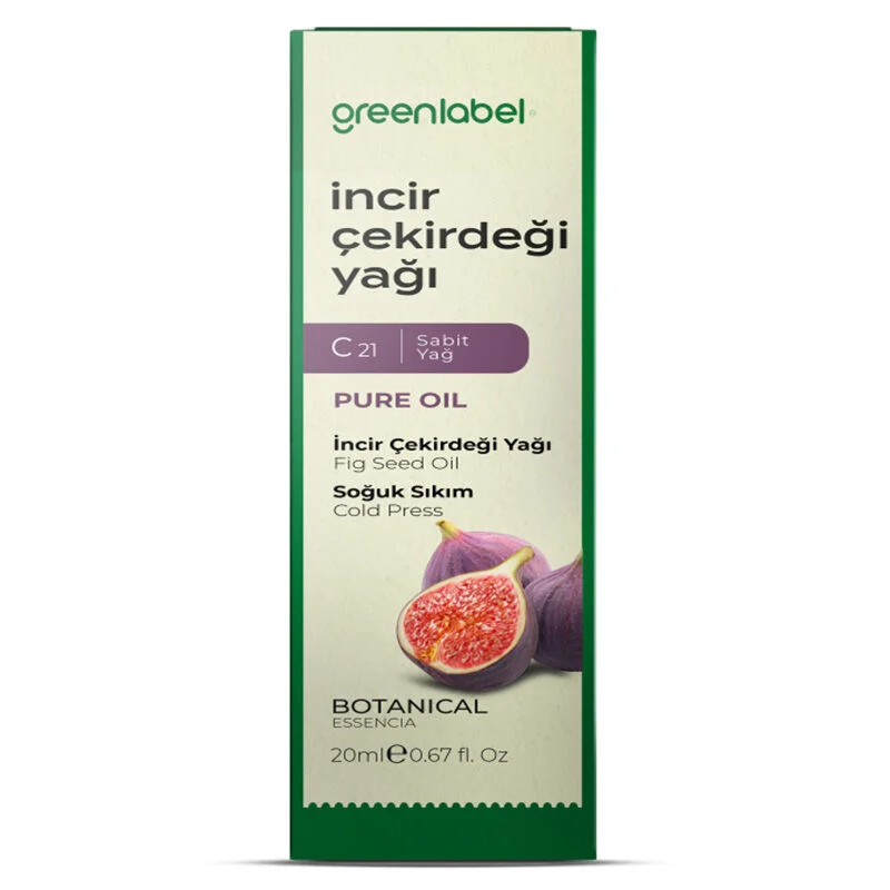 Révélez l'éclat : Huile de Pépins de Figue Greenlabel 20 ml 2