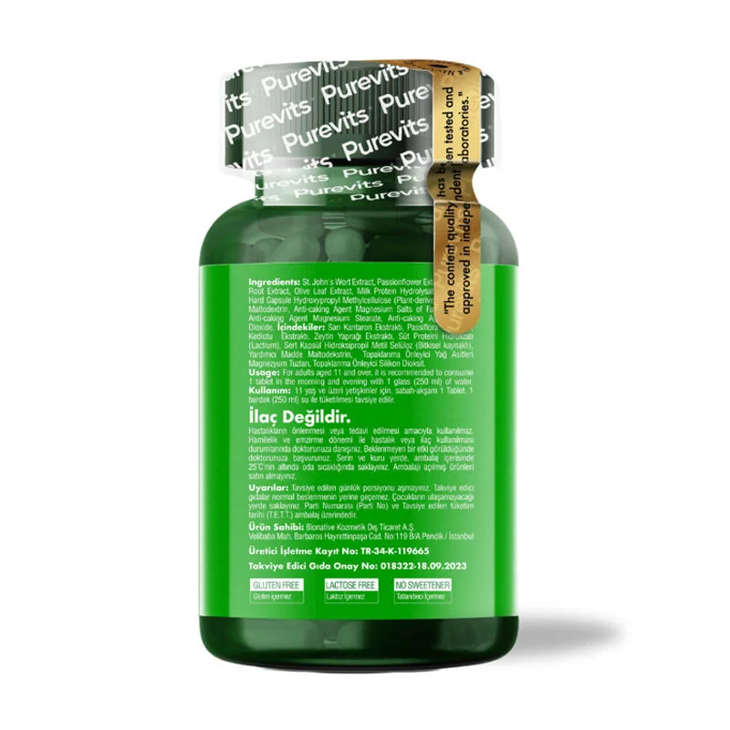 Purevits Complexe de Millepertuis 500 mg 4