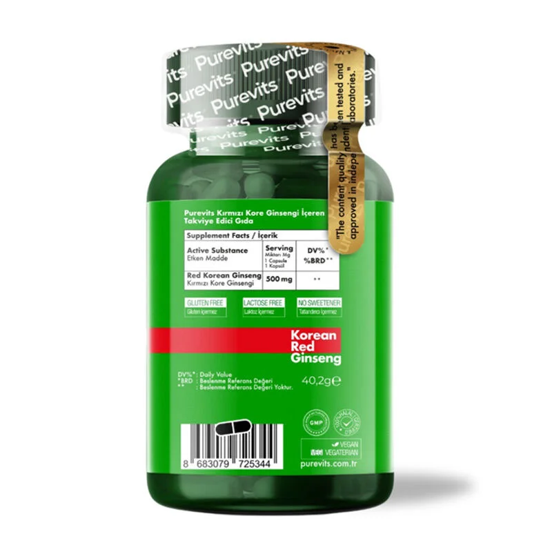 Profitez d'un Ginseng Rouge de Corée Pur et Végétal 3