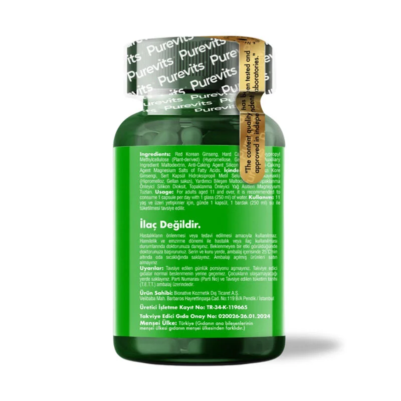 Profitez d'un Ginseng Rouge de Corée Pur et Végétal 4