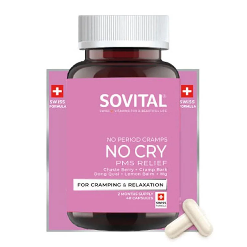 Sovital No Cry 48 Kapseln - Beruhigungs- und Entspannungsnahrungsergänzung 2