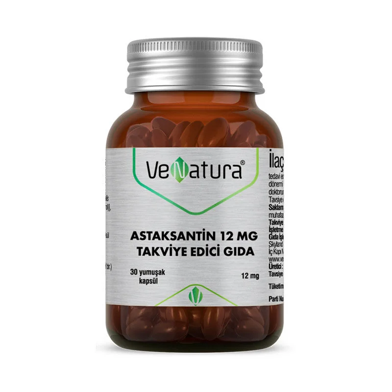 دمج الأستازانتين بسهولة: VeNatura Astaxanthin 30 كبسولة 2