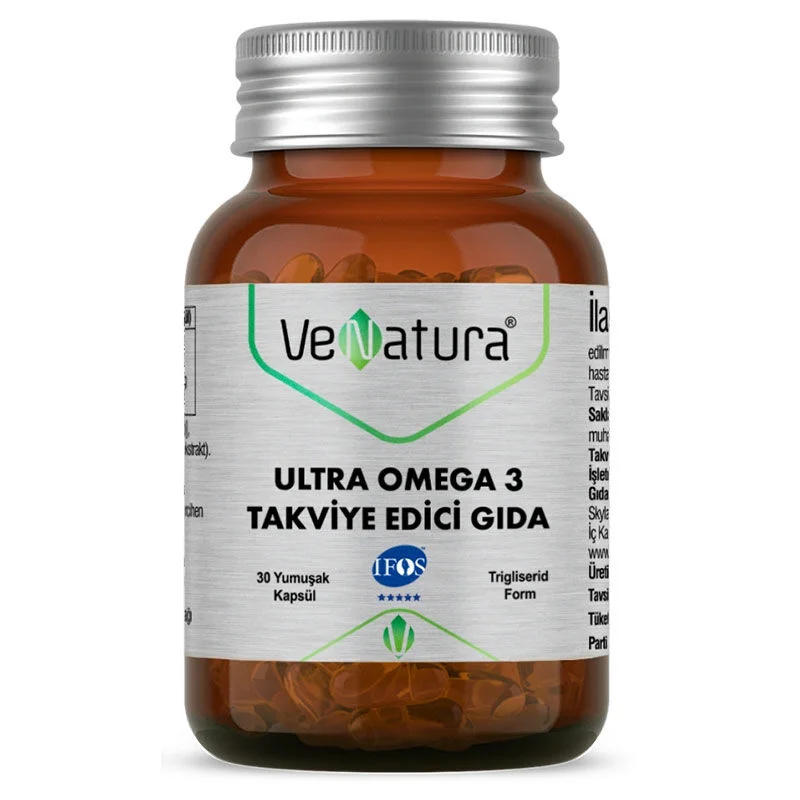 عزز صحة قلبك ودماغك ورؤيتك مع VeNatura Ultra Omega 3 2