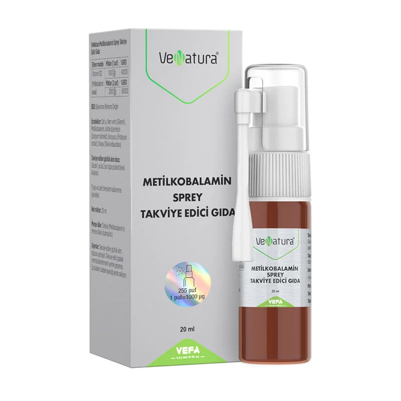 Soutenez votre bien-être avec le Spray B12 VeNatura 20 ml 2